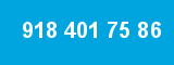 918 401 75 86 918 401 75 86